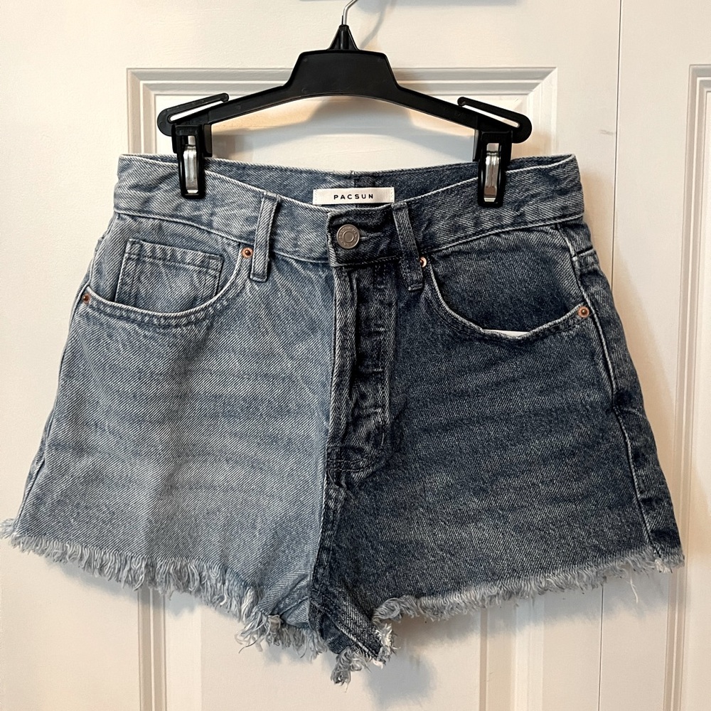 Pacsun Vintage High Rise Two-toned Jean Short-SIZE24
